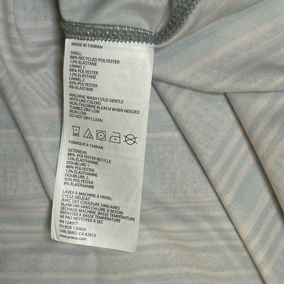 Prana Ardor Agave Samba Athletic Sleeveless Athleisure Dress Women’s Size L - Picture 5 of 10